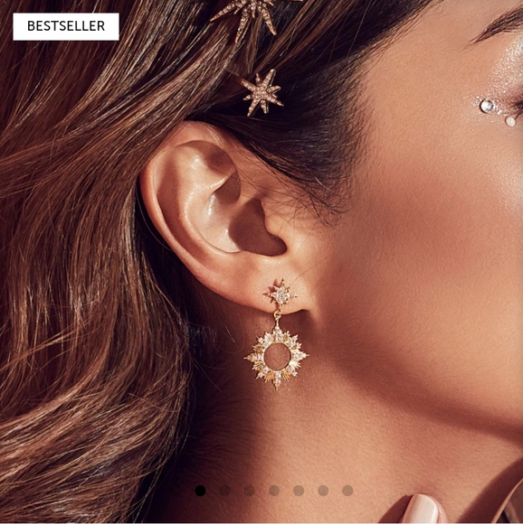 Wanderlust & Co. Sunseeker Gold earrings - Picture 5 of 8